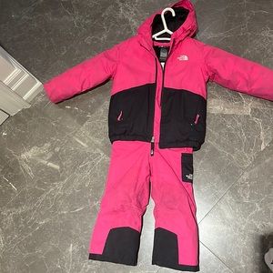 The North Face kids snowsuit - jacket and snowpants